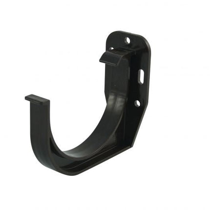 MARLEY Uchwyt rynnowy doczołowy 125 mm brązowy
