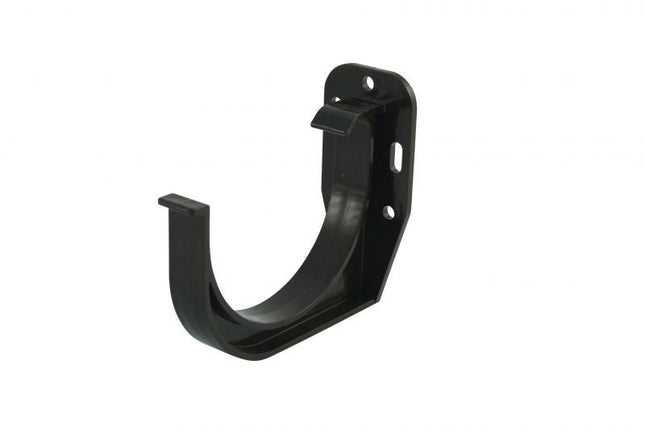 MARLEY Uchwyt rynnowy doczołowy 125 mm brązowy