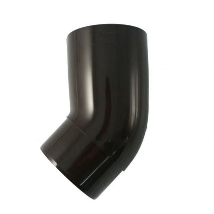 MARLEY Kolano 105 mm kąt 45 stopni brązowy