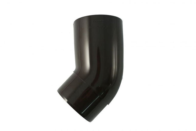 MARLEY Kolano 105 mm kąt 45 stopni brązowy